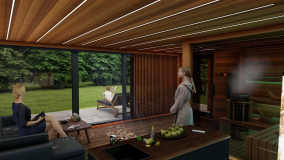 egyedi tömörfa diszitő elemek a belső térben