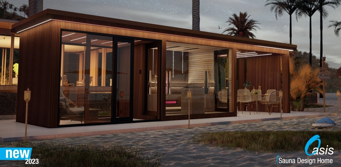 Oasis - Télikert - iSauna Design