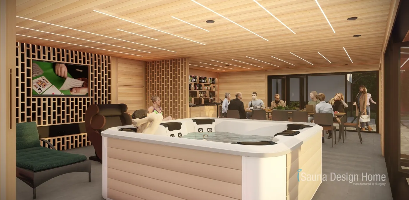 Otthoni wellness építés