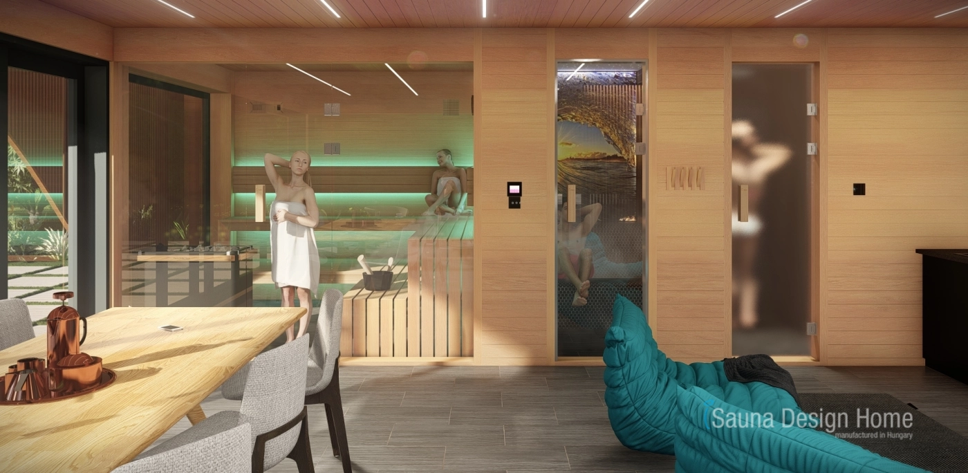 Otthoni szauna-wellness kivitelezés
