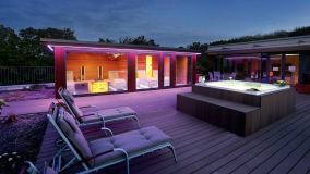 kültéri szaunaház