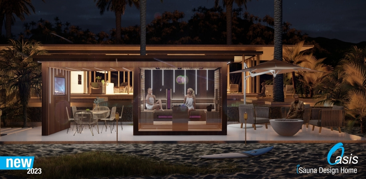 Oasis - mediafal - iSauna Design