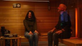 Kültéri wellness szaunaház építés, 60 m2