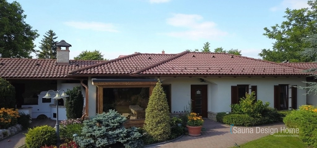 szauna és kert összhang