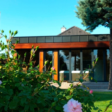 Kültéri szaunaház