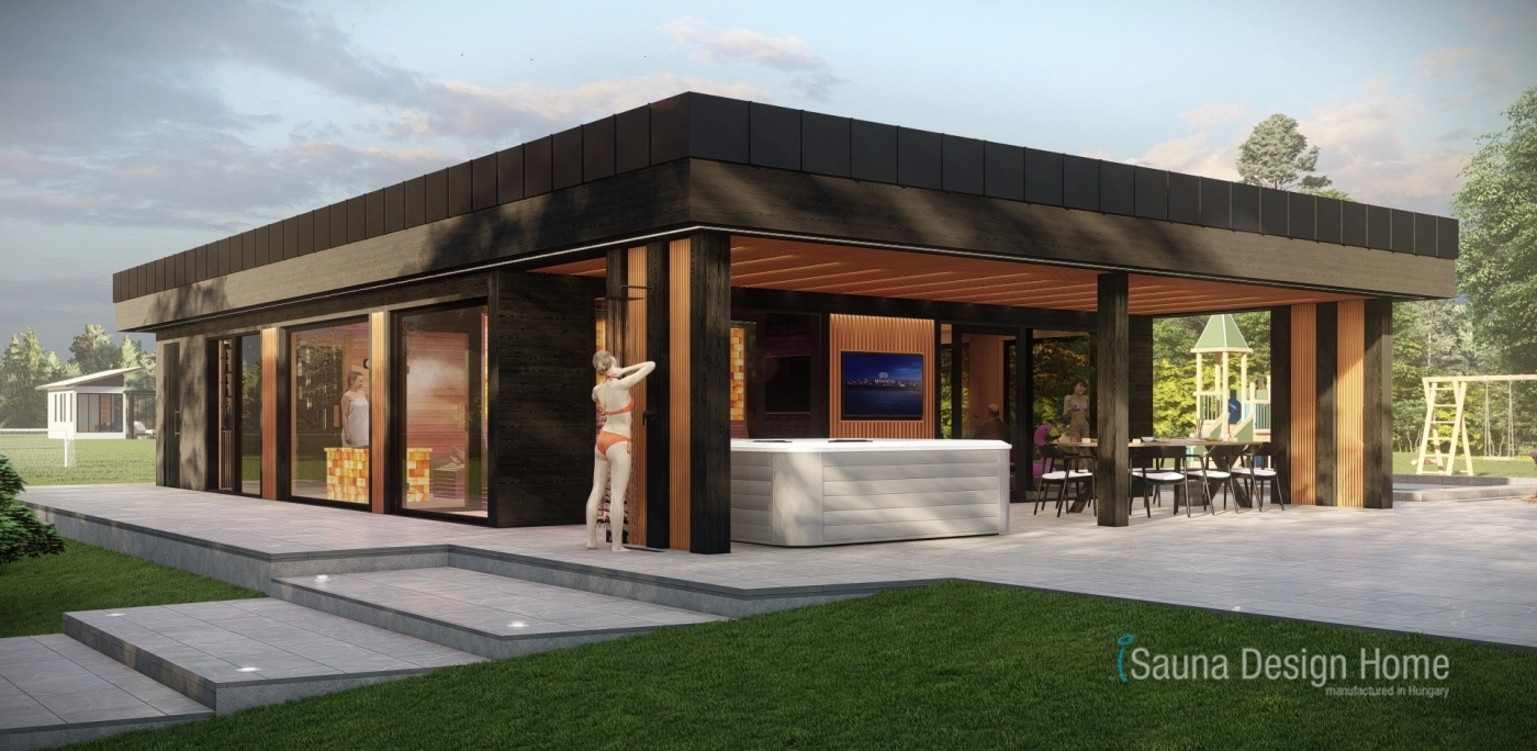 zuhanyzó és terasz