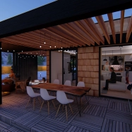 hangulatos terasz részlet