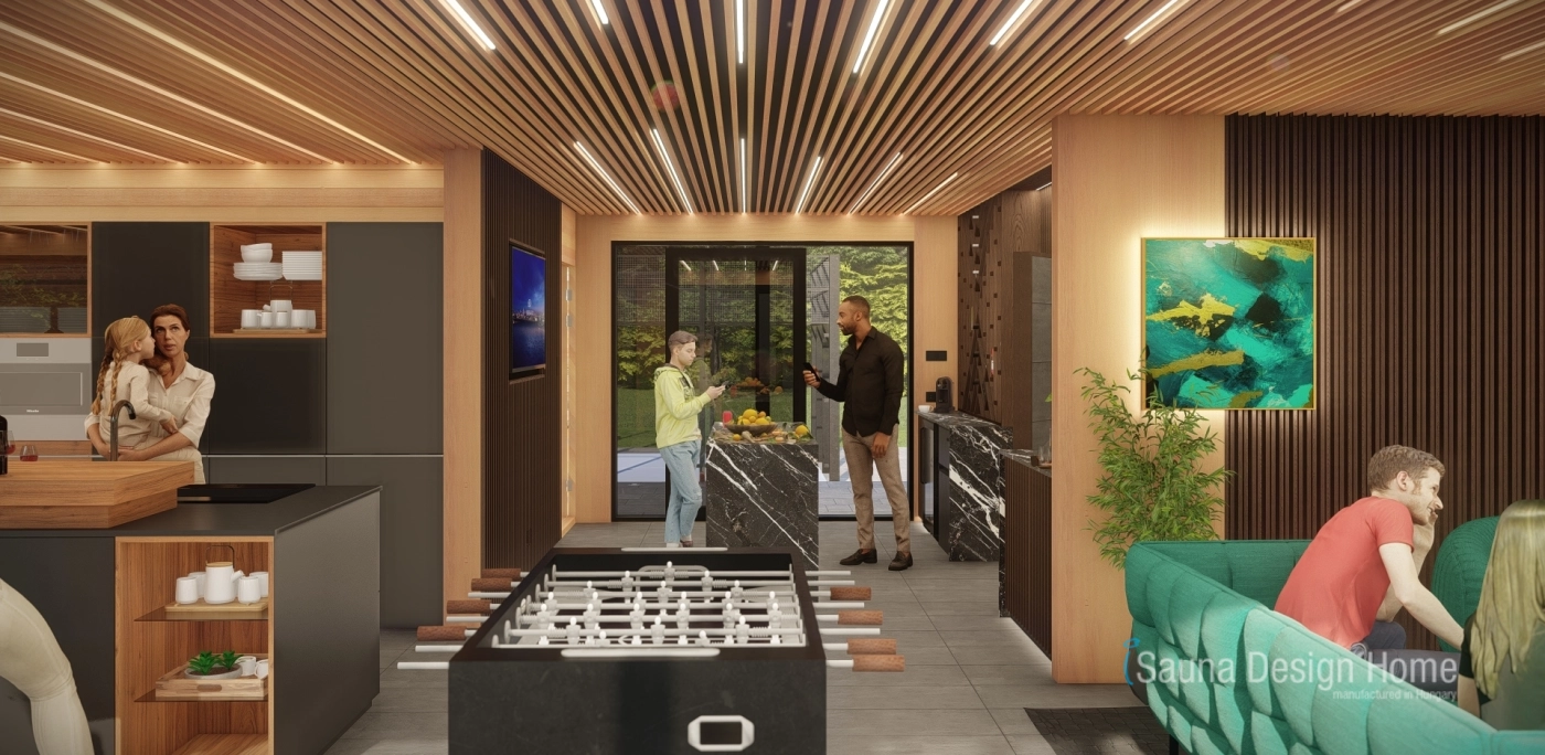 Egyedülálló belső kialakítás