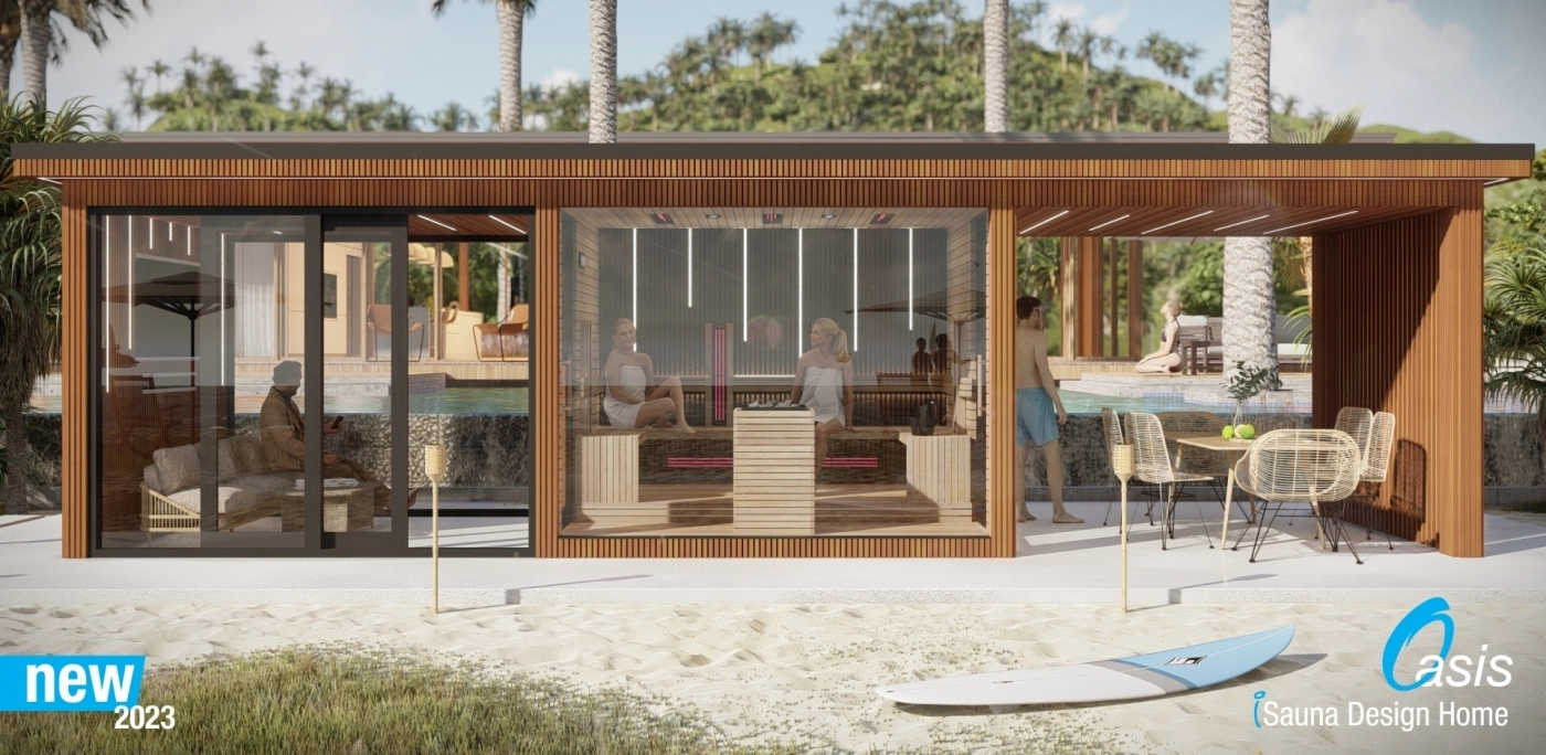 Oasis - Télikert - iSauna Design
