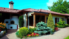 szauna és kert összhang