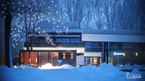 Kültéri panoráma szaunaház újragondolva