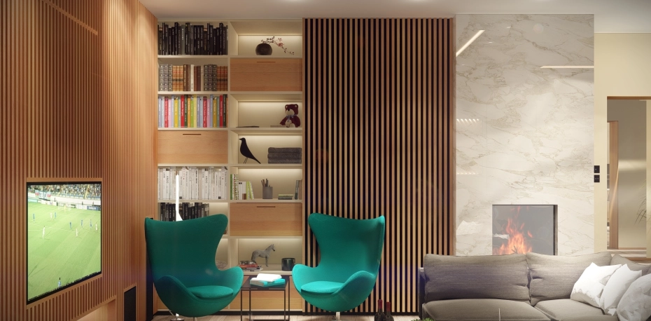 Családi ház, lakás belsőépítészet a maximalizmus jegyében | Formatervezés és design