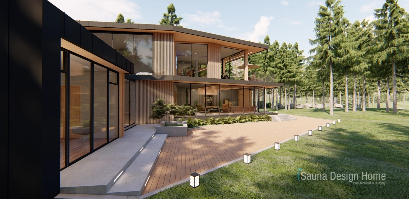 Kültéri teraszburkolat, homlokzat tervezés