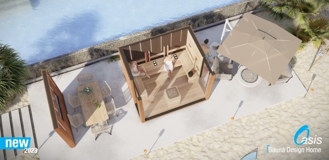 Oasis - mediafal - iSauna Design