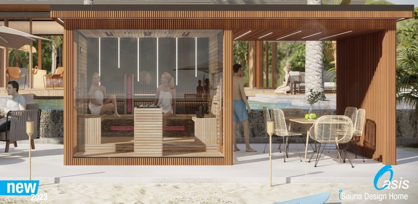 Oasis - designfal - iSauna Design