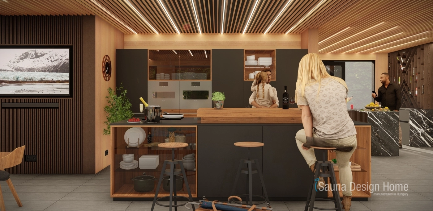 Konyha és étkező pult